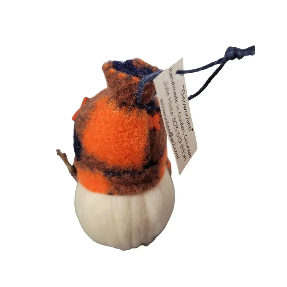 Snowoolies Denver Broncos Snowman Ornament 5